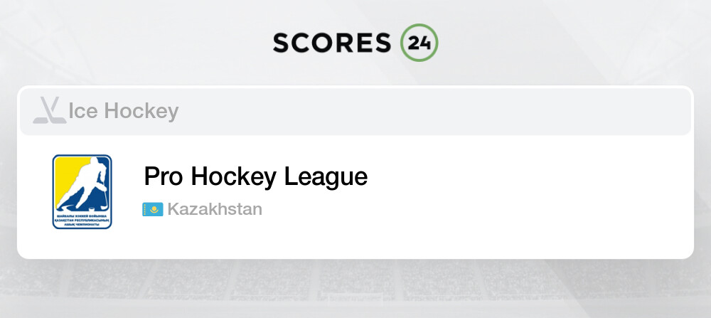 Kazakhstan Vysshaya League Ice Hockey