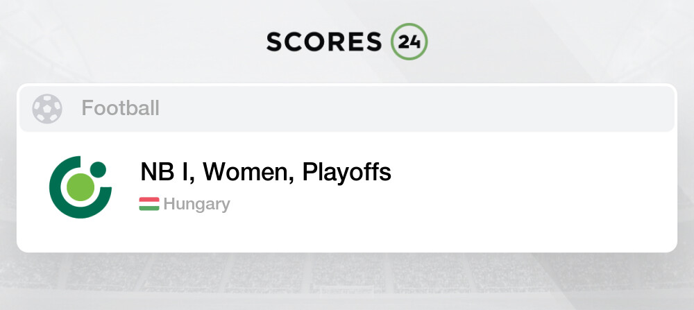 hungary nb 1 live scores