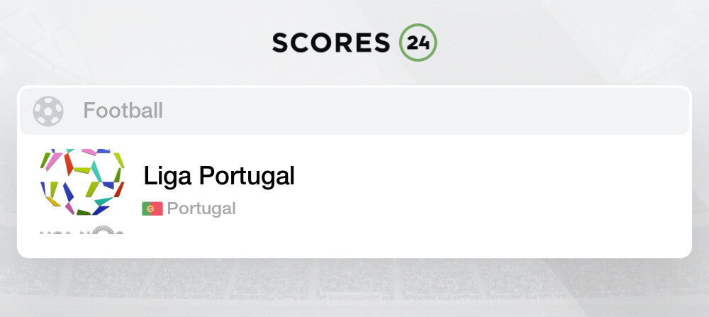 Primeira Liga Fixtures & Live Results - Soccer, Portugal