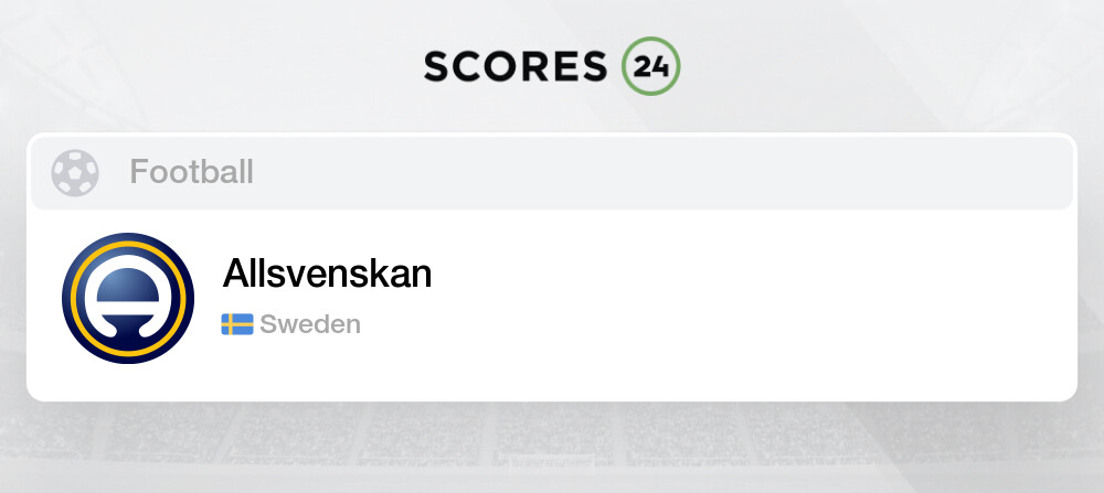 Sweden Allsvenskan Soccer