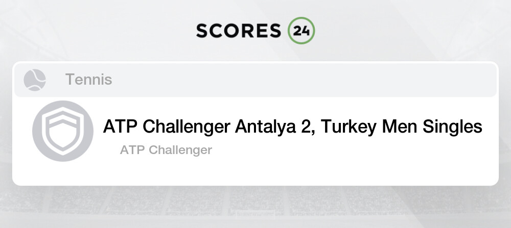 live tennis scores turkey