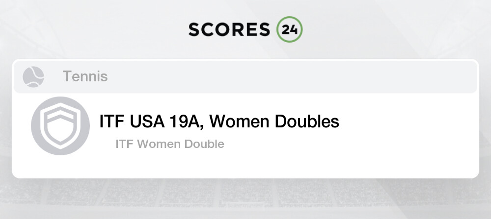 Itf Livescore Itf Livescore