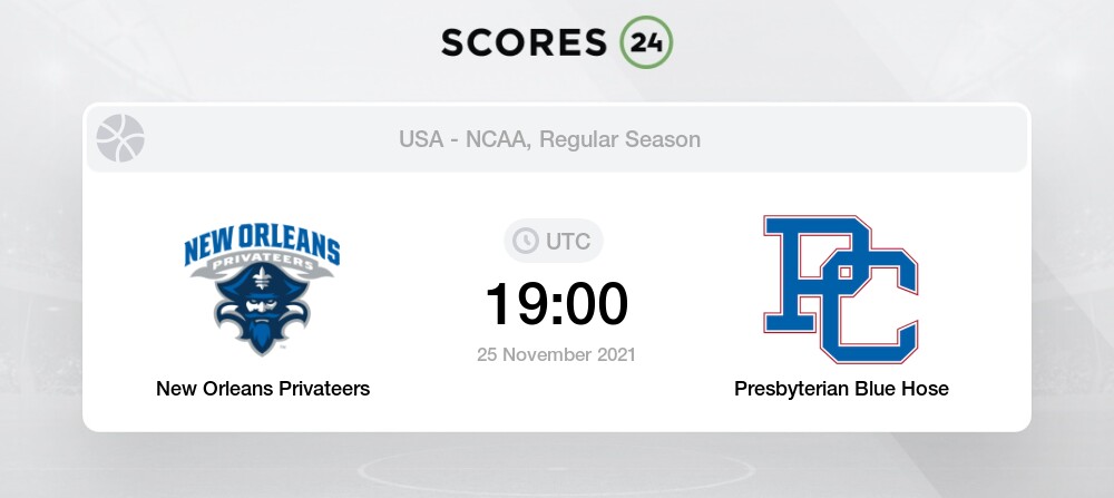 new orleans privateers vs presbyterian prediction on 25 november 2021