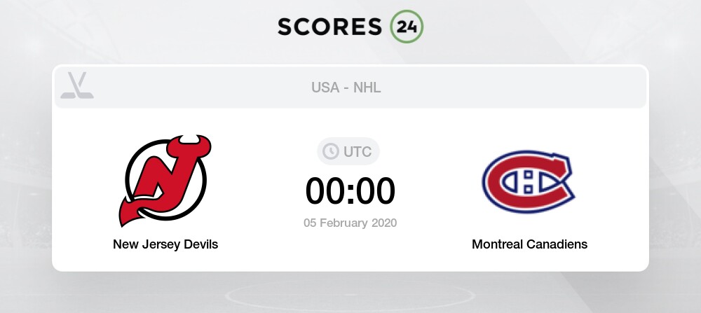 montreal new jersey nhl