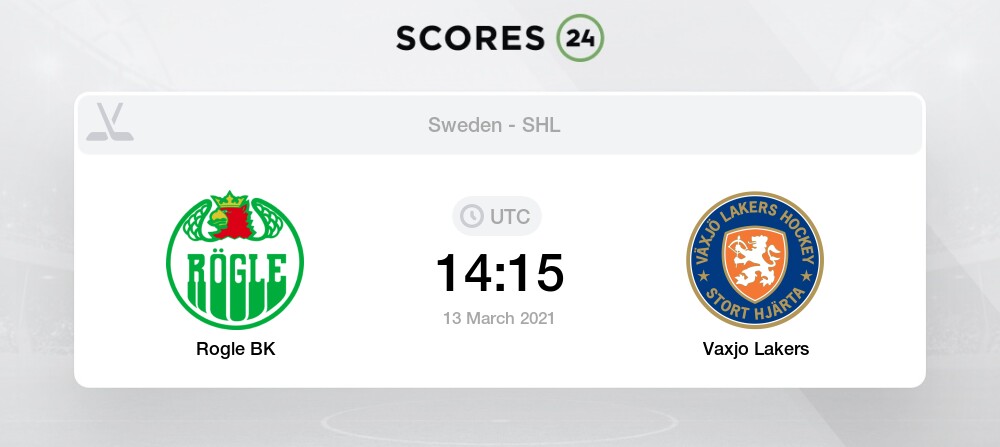 Rogle Bk Vs Vaxjo Lakers Prediction Betting Tips And Preview 13 March 2021