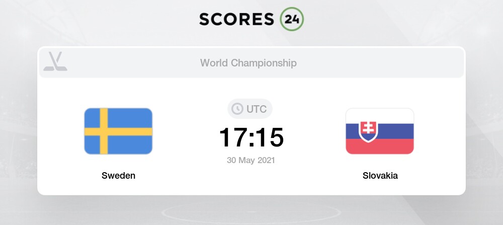 Sweden Vs Slovakia H2h For 30 May 2021