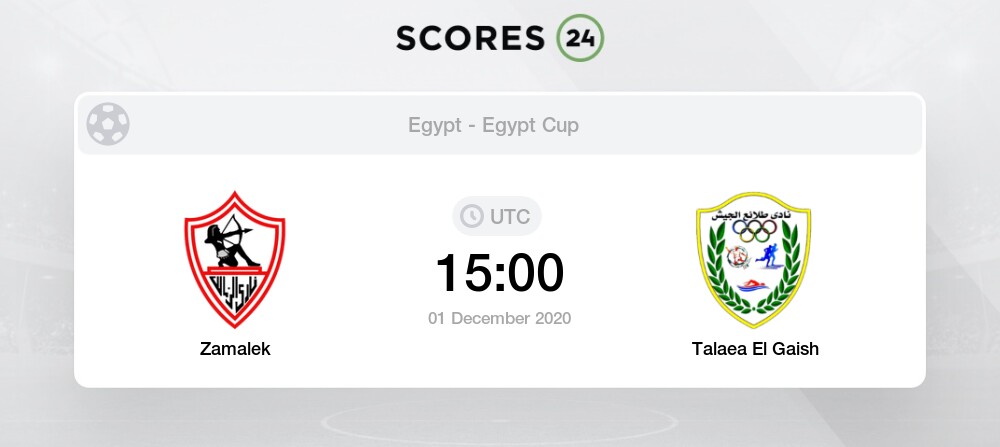 Zamalek Vs El Gaish Prediction And Bet On 1 December 2020