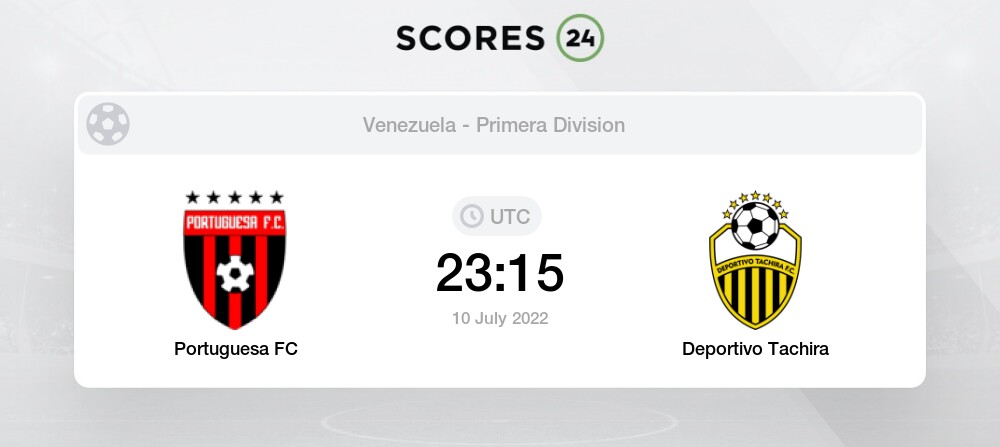 Portuguesa vs Deportivo Tachira Live Stream & Results 10/07/2022 23:15