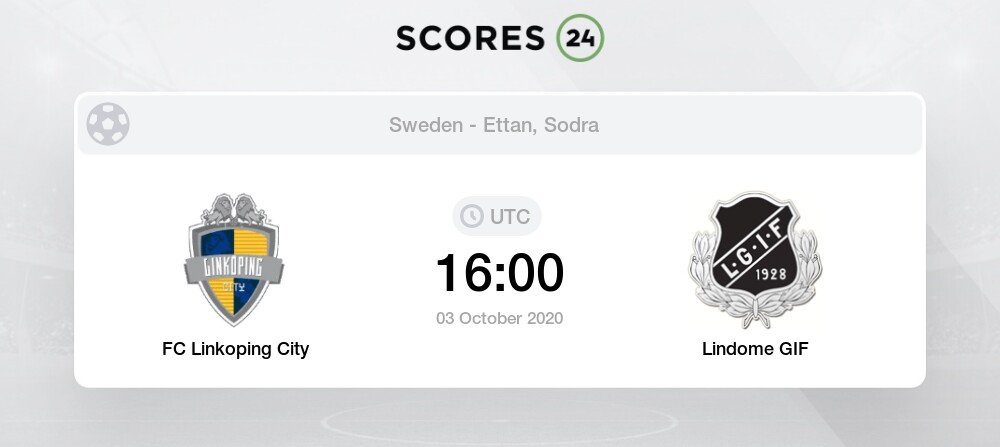 Linkoping City Vs Fc Trollhattan H2h For 14 June