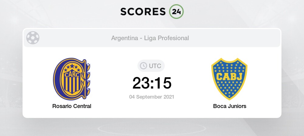 Rosario Central Vs Boca Juniors 4 09 2021 Stream Results