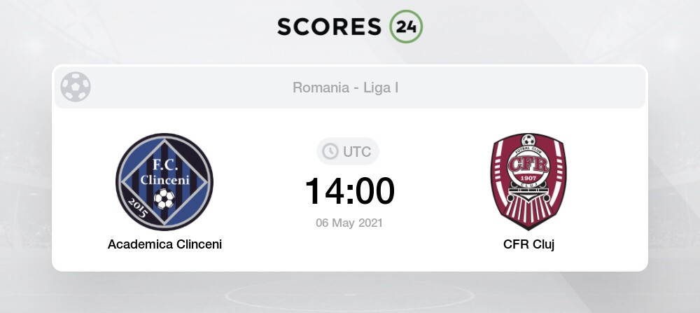 Academica Vs Cfr Cluj 6 05 2021 Stream Results