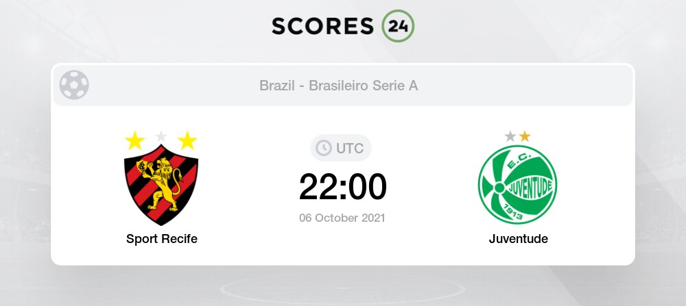 Sport Recife Vs Juventude Head To Head For 6 October 2021
