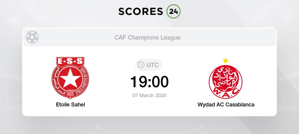 Etoile Sahel Vs Wydad Casablanca 7 03 Stream Results