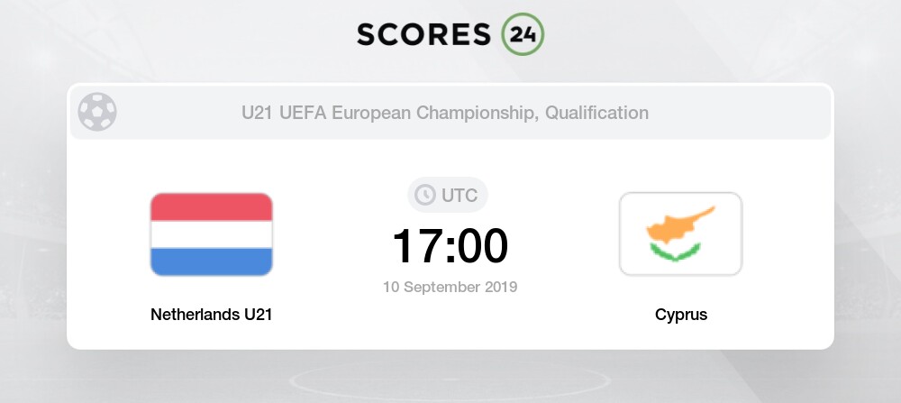 Netherlands Cyprus 10 September 2019 Soccer Stats Score And