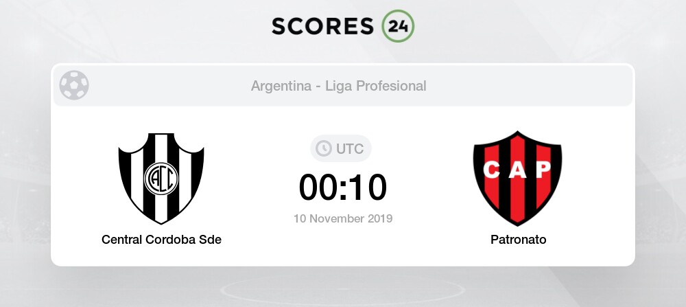 Central Cordoba Vs Patronato 10 11 2019 Stream Results