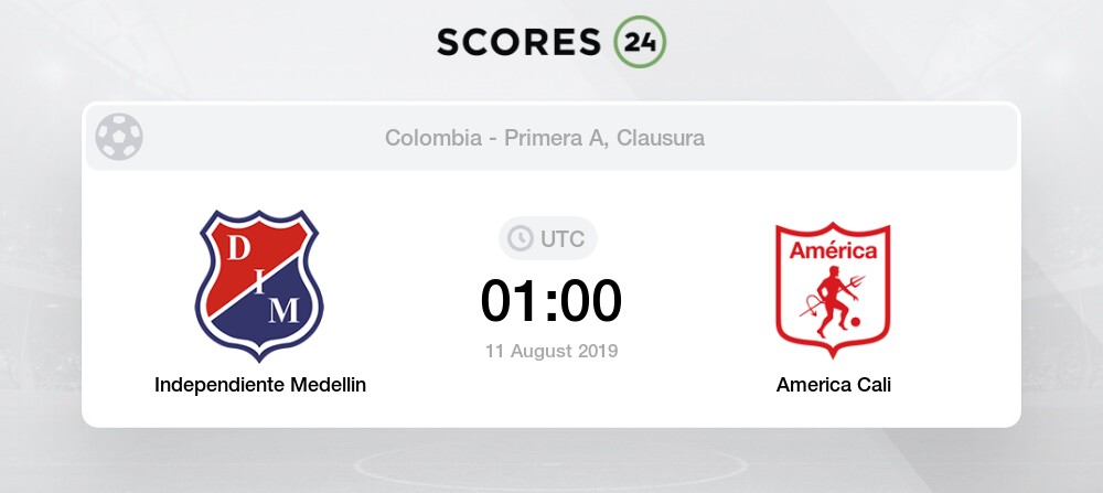 Independiente Medellin Vs America Cali 11 August 2019 Odds