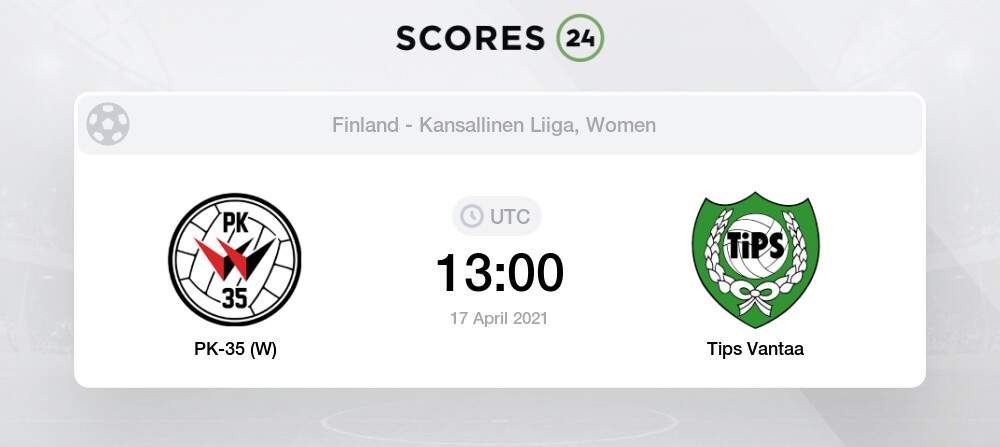 Pk 35 W Vs Tips Vantaa Prediction Betting Tips And Preview 17 April 21