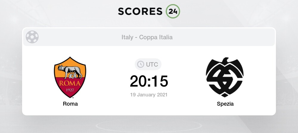 Roma Vs Spezia 19 01 2021 Stream Results
