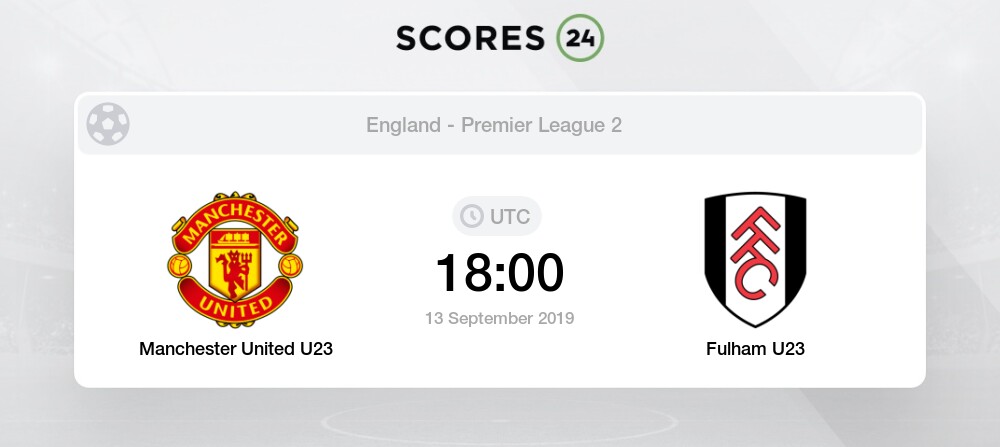 Manchester United Vs Fulham Fc 13 September 2019 Soccer