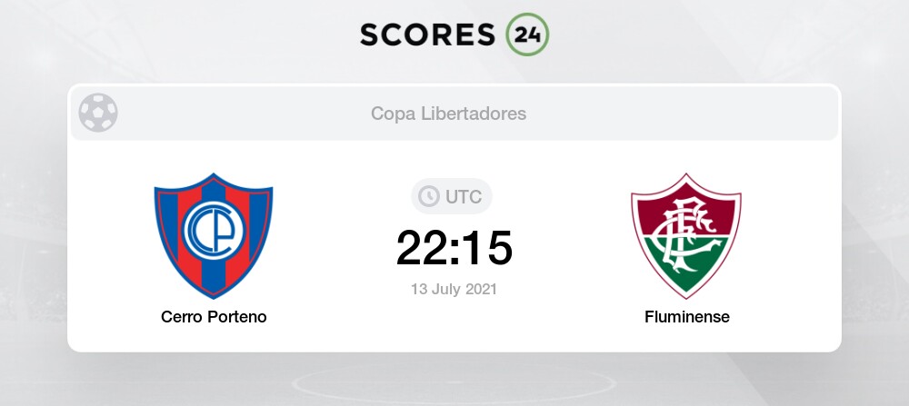 Cerro Porteno Vs Fluminense Prediction Betting Tips And Preview 13 July 2021