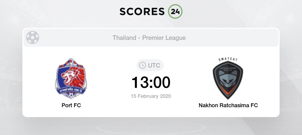 Port Fc Vs Nakhon Ratchasima Fc 15 February Soccer