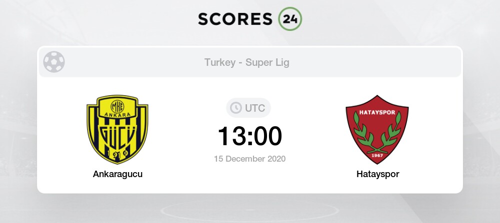 Ankaragucu Vs Hatayspor Prediction And Bet On 15 December 2020