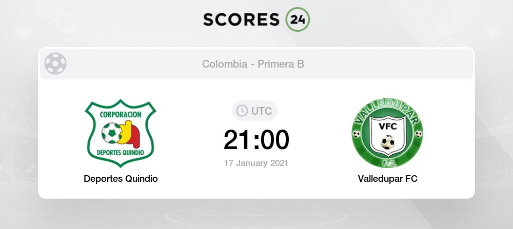 Deportes Quindio Vs Valledupar 17 01 2021 Stream Results