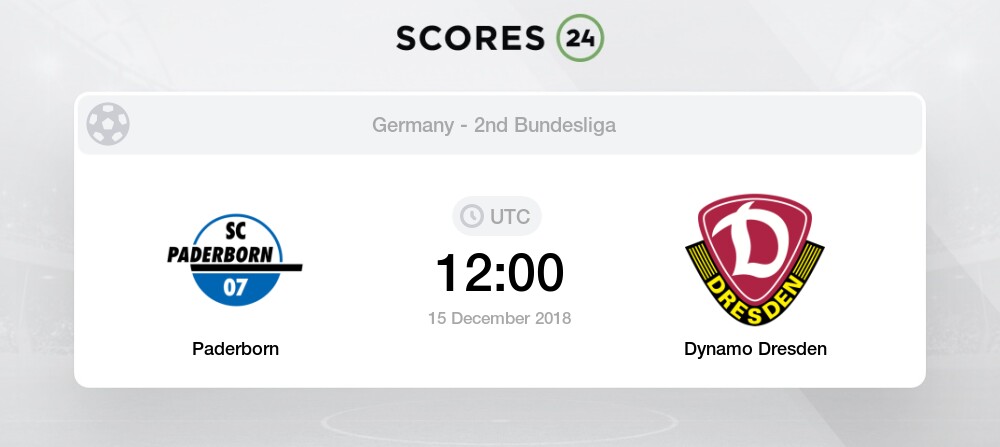 Dynamo Dresden 15.12.2018  SC Paderborn 
