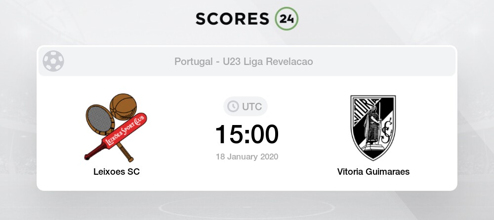 Leixoes Sc U23 Vs Vitoria Guimaraes 18 January 2020 Soccer