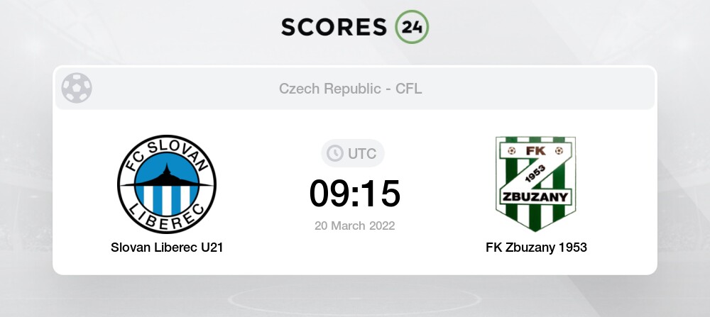 Slovan Liberec U21 vs Zbuzany 1953 Live Stream \u0026 Results 20/03/2022 04:15