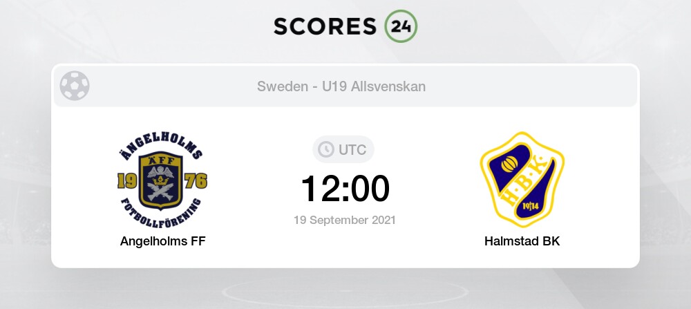 Angelholms Ff Vs Halmstad U19 19 09 2021 Stream Results