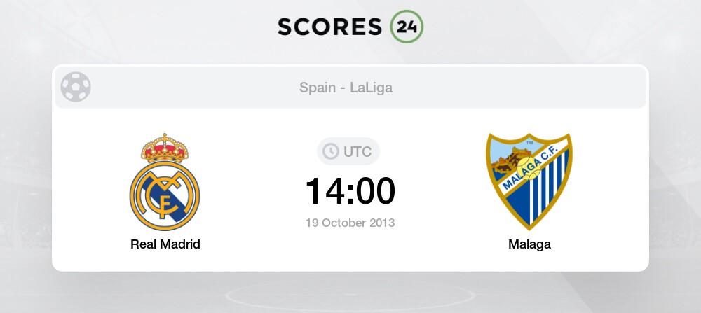 Real Madrid Vs Malaga 19 10 13 Stream Results