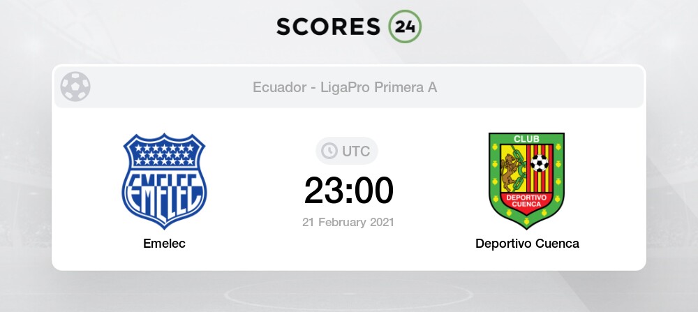 Emelec Vs Deportivo Cuenca Prediction Betting Tips And Preview 21 February 2021
