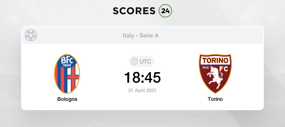 Bologna Vs Torino Head To Head For 21 April 2021