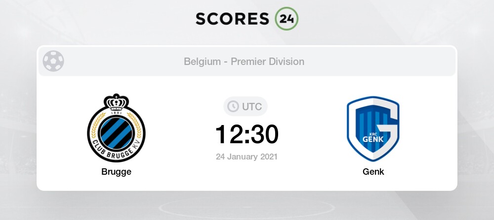 Brugge Vs Genk 24 01 2021 Stream Results