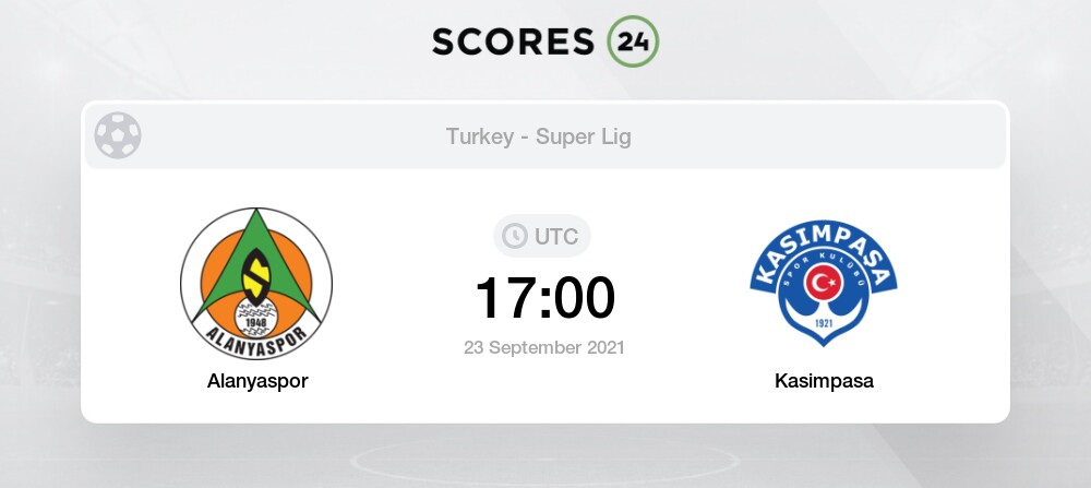 Alanyaspor Vs Kasimpasa Prediction Betting Tips And Preview 23 September 2021