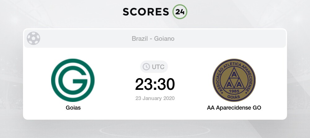 Goias Vs Aparecidense 23 01 2020 Stream Results