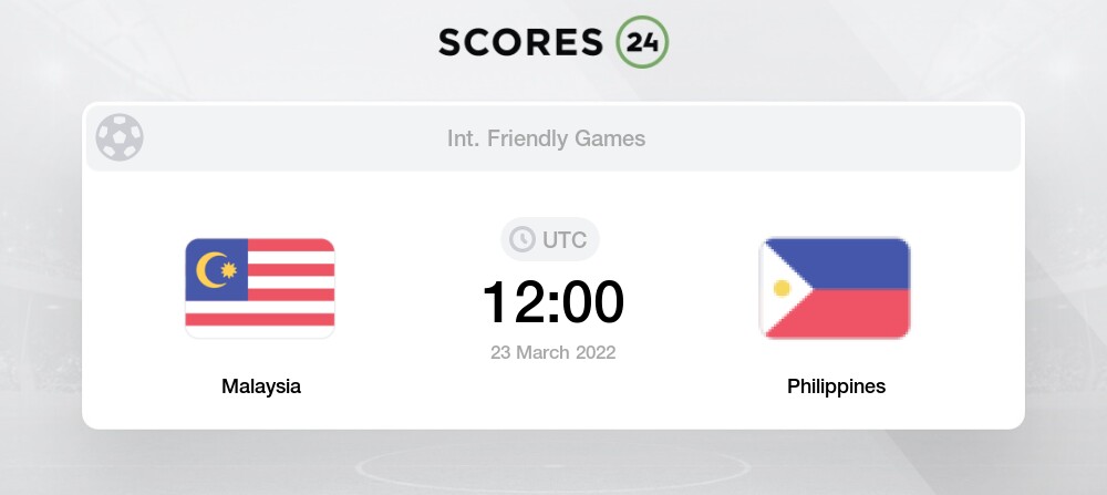 Live malaysia vs filipina 2022
