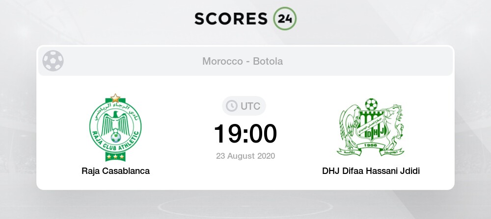Raja Casablanca Vs Difaa Hassani 23 08 Stream Results