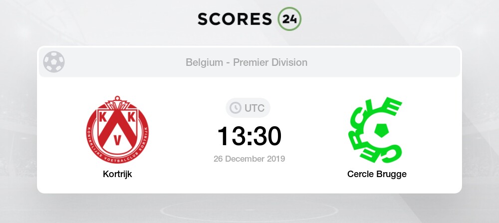 Kv Kortrijk Vs Cercle Brugge 26 December 2019 Odds