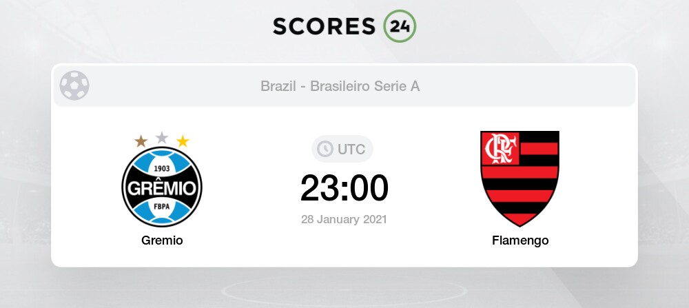 Gremio Vs Flamengo 28 01 21 Stream Results