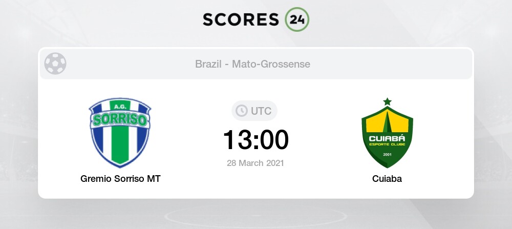 Gremio Sorriso Mt Vs Cuiaba 28 03 21 Stream Results