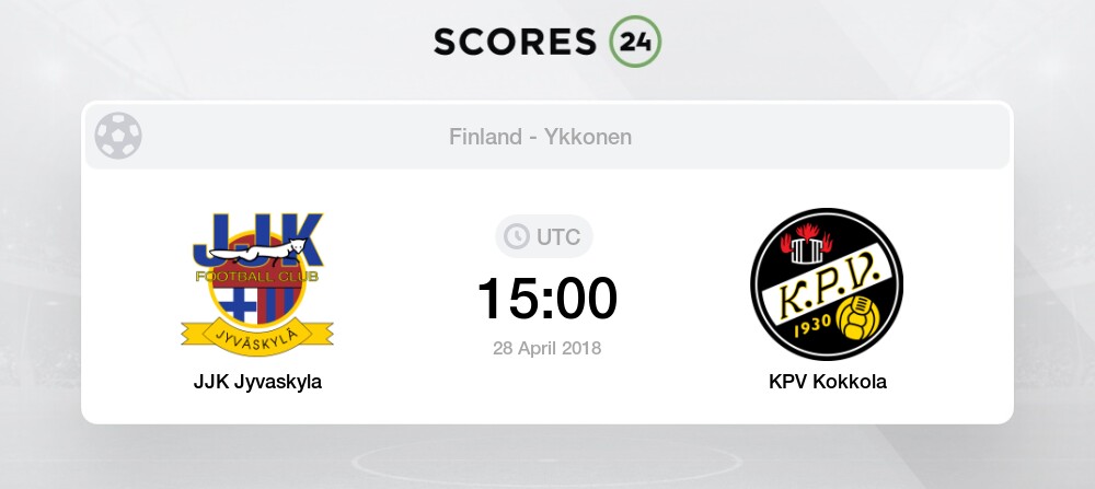 Jyvaskyla Vs Kpv Kokkola 28 04 18 Stream Results