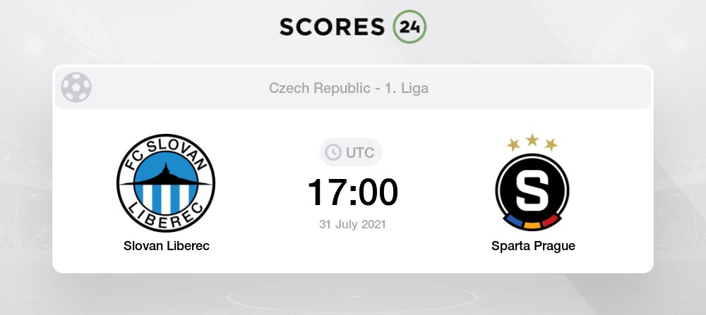 Slovan Liberec Vs Sparta Prague 31 07 21 Stream Results