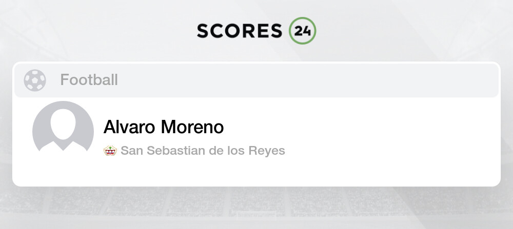 Alvaro Moreno - Defender San Sebastian de los Reyes