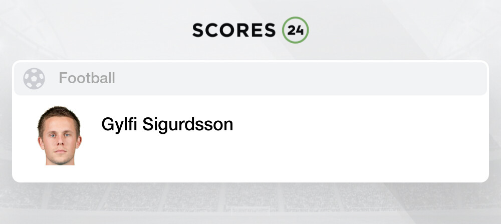 Gylfi Sigurdsson Midfielder Of Everton