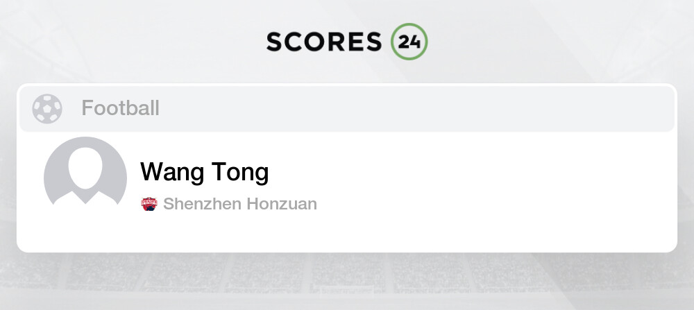 Wang Tong Midfielder Of Shenzhen Honzuan