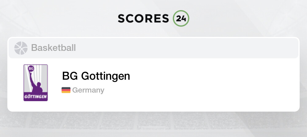 gottingen basket