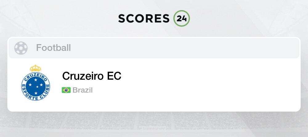 Cruzeiro Ec Brazil Soccer News Results And Games Schedule