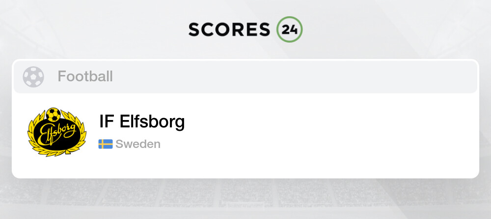 If Elfsborg Fixtures Live Results Soccer Sweden [ 447 x 1000 Pixel ]